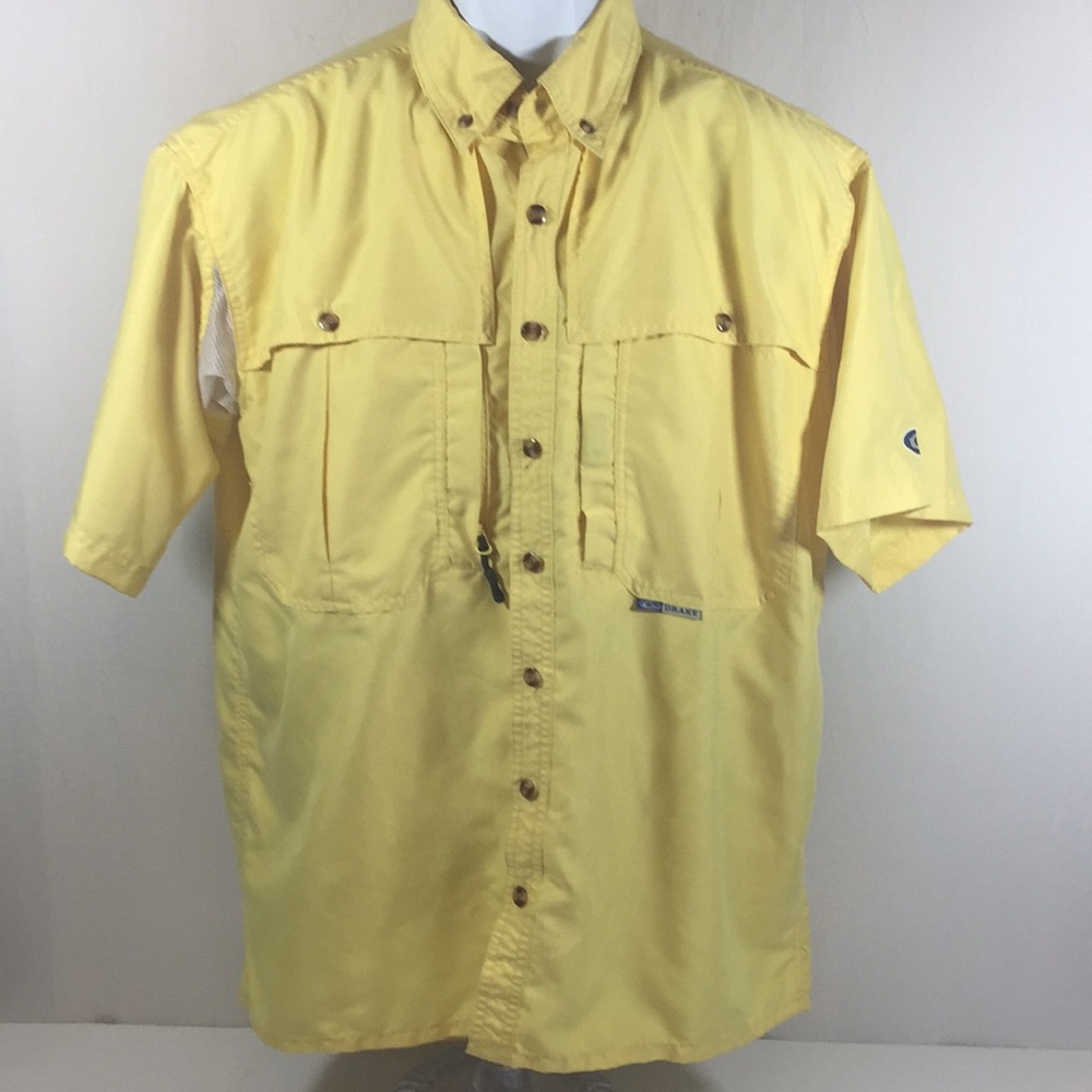 Drake Waterfowl S/S Botton Front Vented Shirt